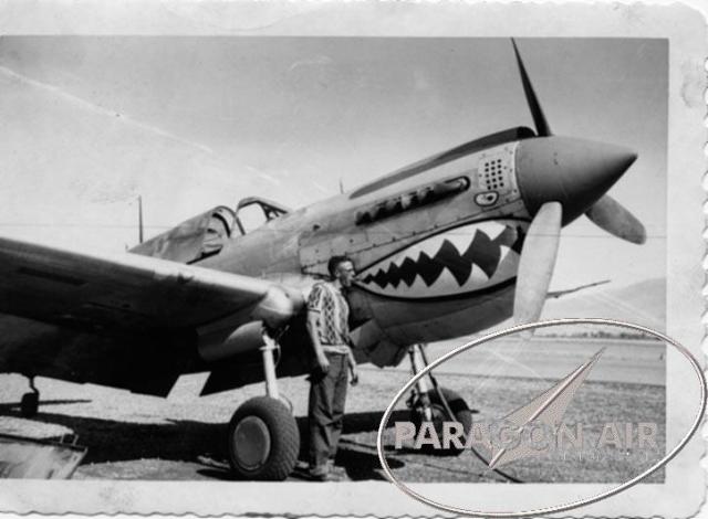 Monger with a P-40