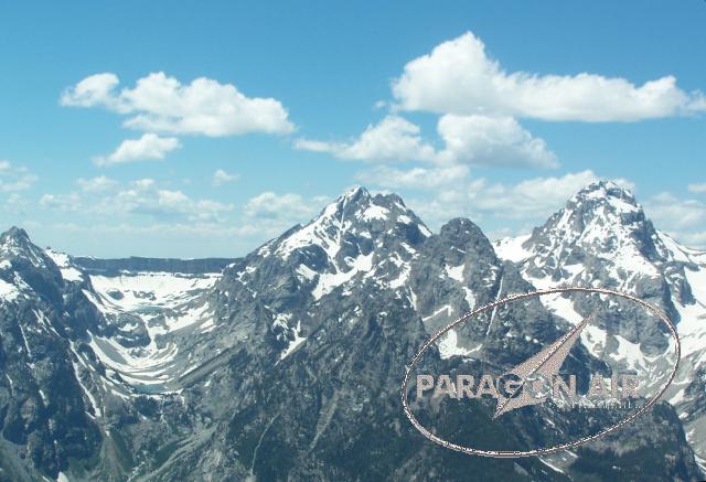 050701 Aerial of the Tetons