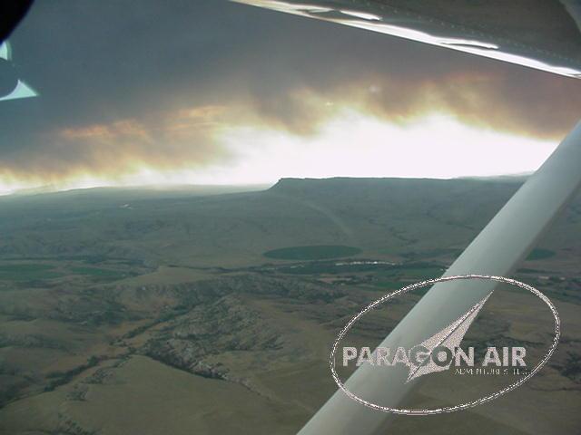 010823 Fridley Fire Smoke Plume