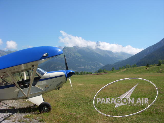 2012 Spring: Mountain flying the French Alps near the Italian border 