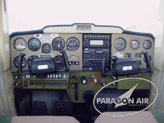 C-150 N838DS instruments