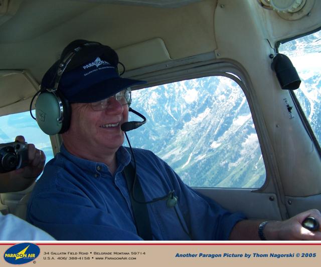 050701 David Hughes at 12,000 ft MSL