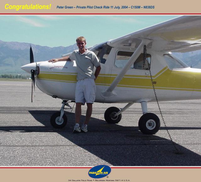 040711 Peter Green, new P/ASEL pilot!