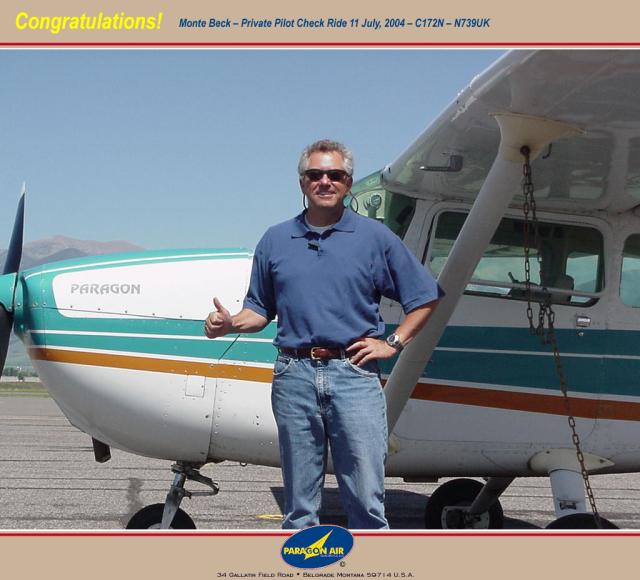 040711 Monty Beck, new P/ASEL pilot!