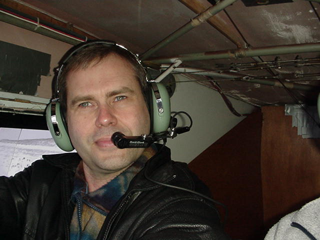 Self portrait in Taylorcraft N96888