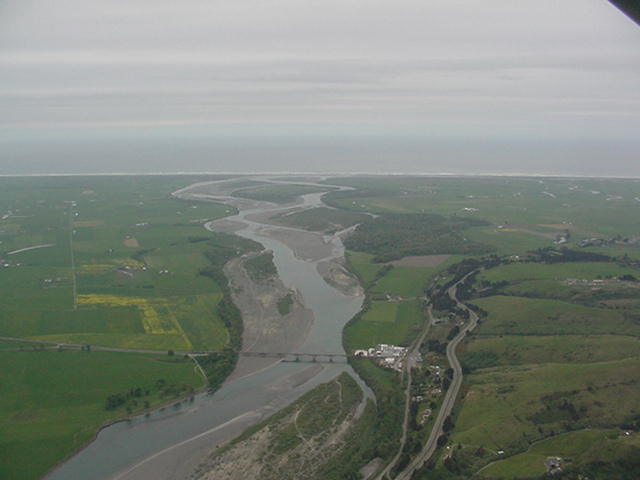 Eel River meets Pacific Ocean